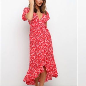 Malibu Dress - Red from Petal and Pup